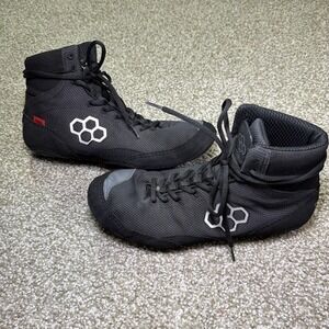 Rudis Colt 2.0 Wrestling Shoes Mens Size 11 Black Boxing MMA Combat CLT-0017